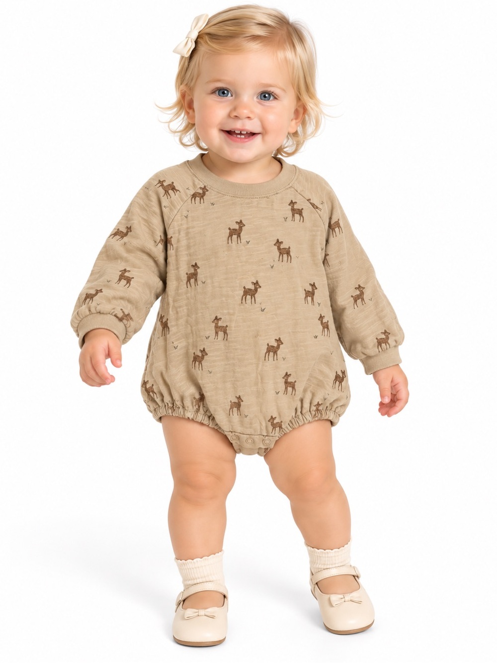 Zara Kids Brown Green Tree Print Sweatshirt Leggings Set | Size 2-3Y